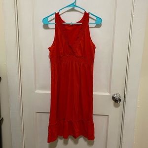 Old navy red dress